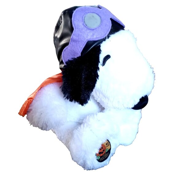 Snoopy Flying Ace 40th Anniversary It's The Great Pumpkin Plush Hallmark Peanuts - Picture 1 of 10